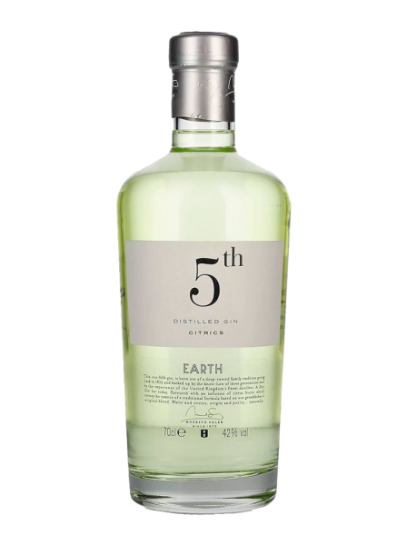 5Th Earth Gin Distillé Citrics 70 cl