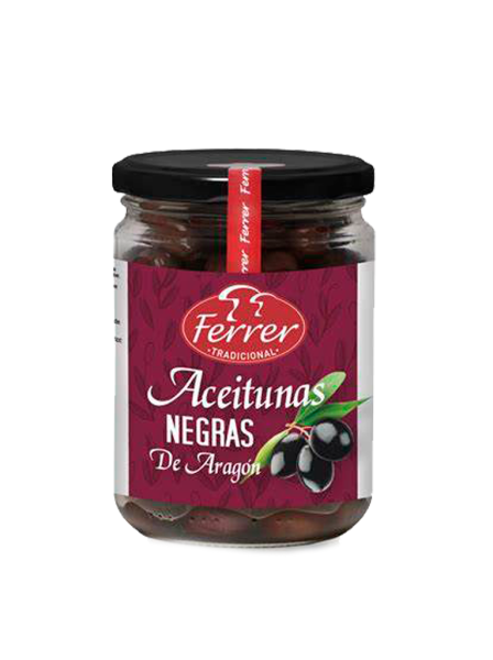 Aceitunas negras de Aragón Ferrer 300g