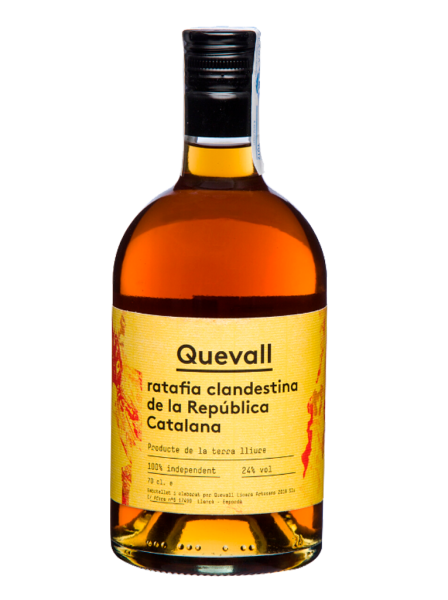 Aguardiente Quevall Ratafía Clandestina 70cl