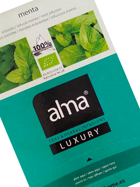 Alma Luxury Menta 20 pirámides