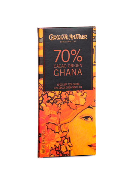 Amatller Chocolate Ghana 70%