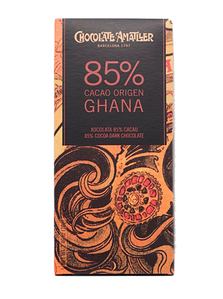 Amatller Chocolate Ghana 85%
