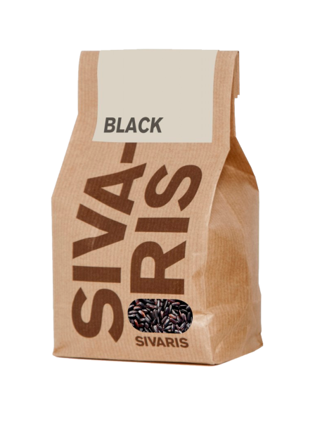 Arroz Sivaris Black, 500 g