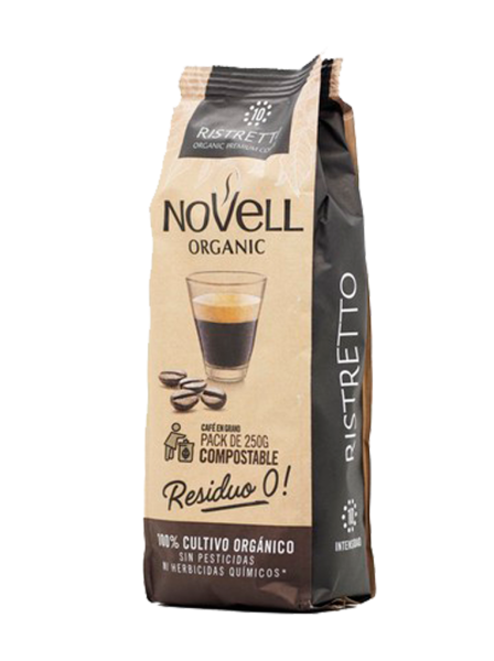 Café Ristretto en grano Novell 250g
