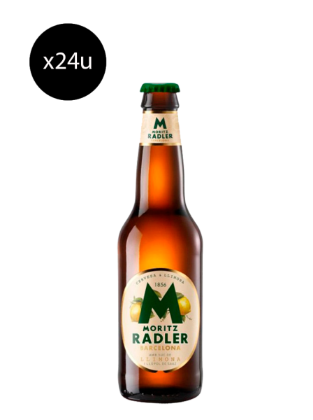 Cerveza Moritz Radler 24ud x 33cl