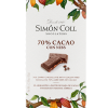 Chocolate 70% cacao con nibs Simón Coll 85g