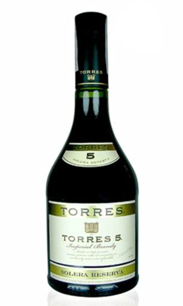 Coñac Torres 5 Años