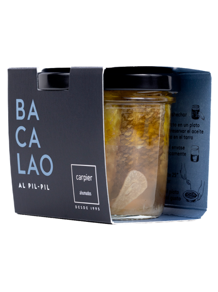 Conservas Carpier Bacalao Al Pil Pil 110g