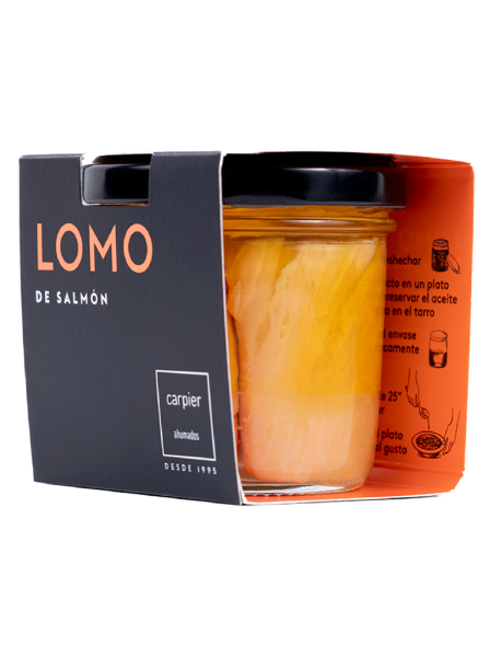 Conservas Carpier Lomo De Salmon Ahumado 110g