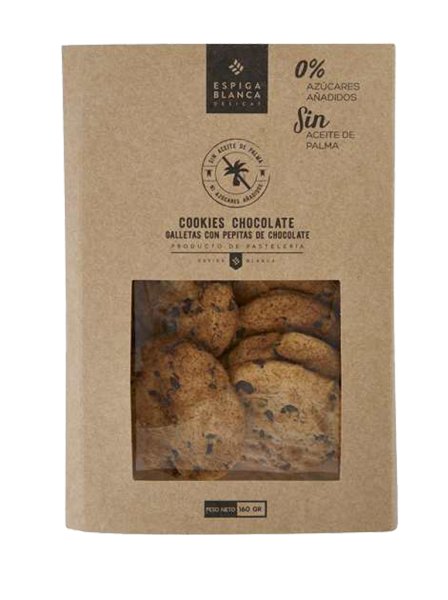 Cookies Chocolate – Espiga Blanca 160g