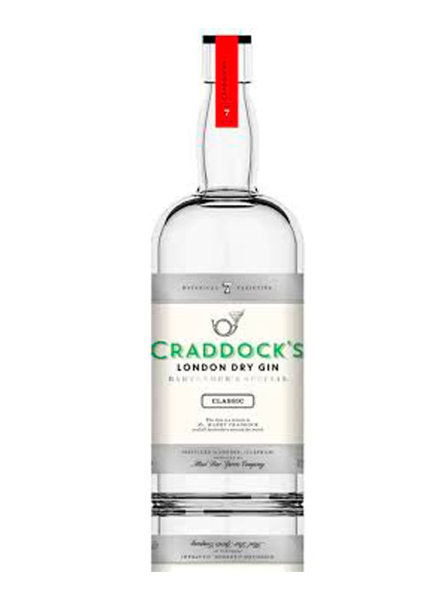 Craddocks Classic Gin Scaled 70 cl