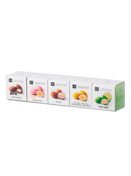 Cudie Catanias Collection 5 X 35 – Surtido de chocolate de almendras (sin gluten)