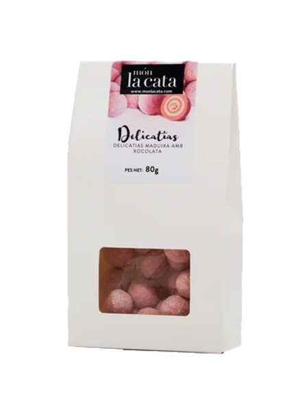 Delicatias Mon La Cata De Fresa Con Chocolate 80g