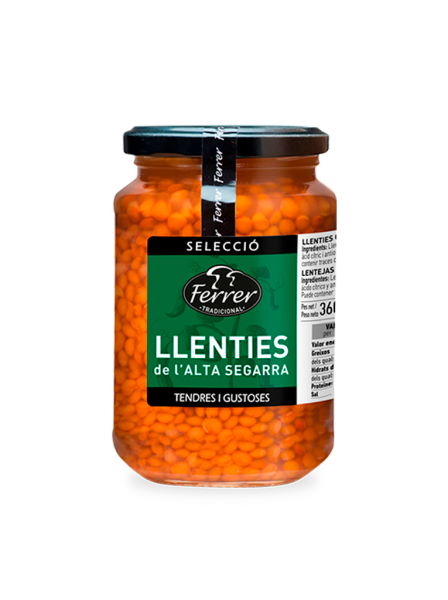 Ferrer Lentejas Del Alta Segarra 360g