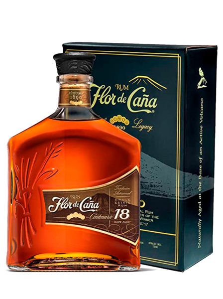 Flor de Caña 18 ans 1 L