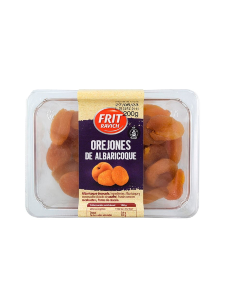 Frit Ravich Abricots secs en plateau 150grs