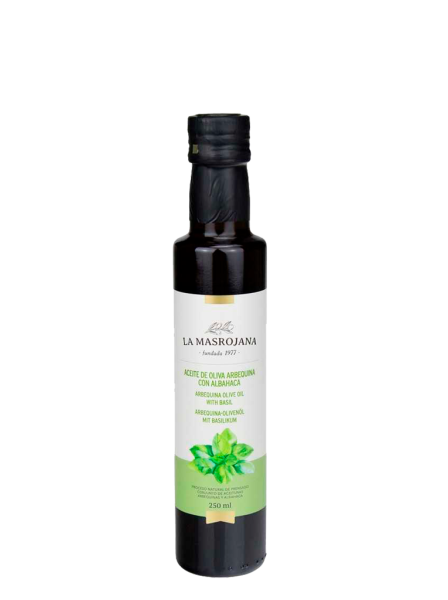 La Masrojana Aceite Con Albahaca 250ml