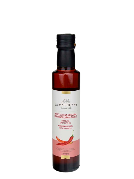 La Masrojana Aceite Con Guindilla Picante 250ml