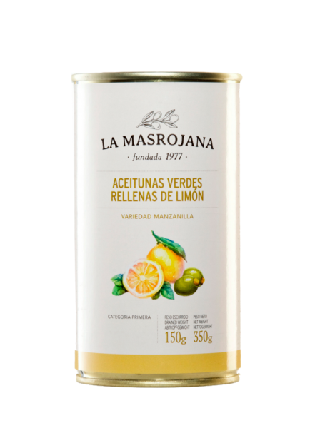 La Masrojana Aceitunas Rellenas De Limón – 150 g