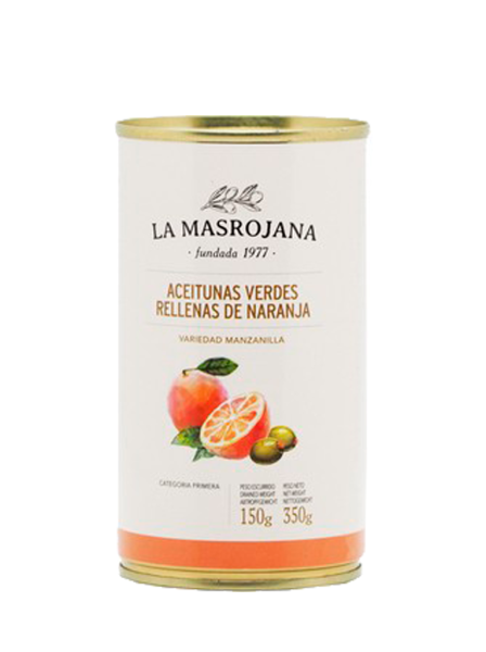 La Masrojana Aceitunas Rellenas De Naranja – 150 g