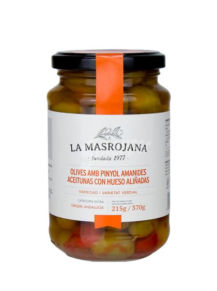La Masrojana Aceitunas Sin Hueso Aliñadas – 220 g