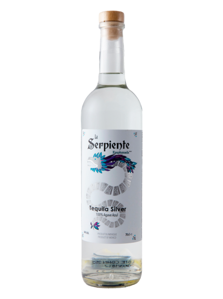 La Serpiente Emplumada Tequila Silver 70 cl
