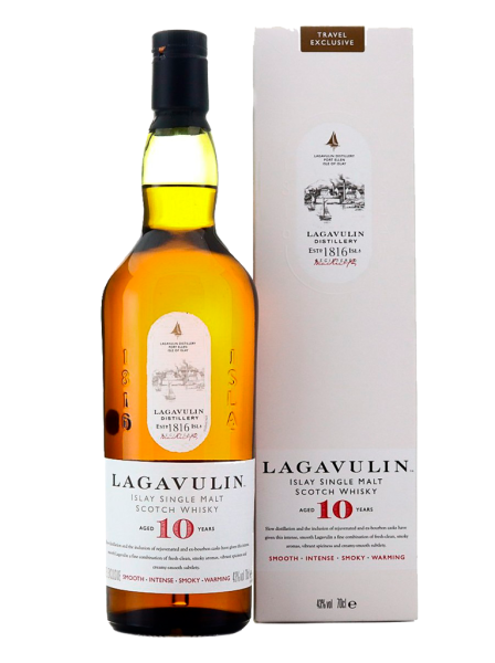 Lagavulin 10 Años Whisky Islay 70 cl