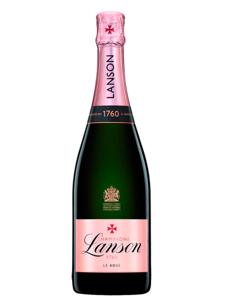 Lanson Label Rose Brut Champagne Champagne Frances