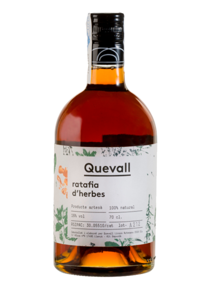 Licor Ratafia Quevall de hierbas 70cl