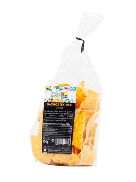 Nachos Tex-Mex ¡ Espiga Blanca 120g