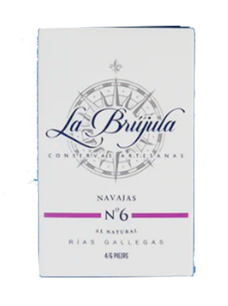 Coques «La Brújula» 4/6 Pièces Nº6 Rías Gallegas 115gr