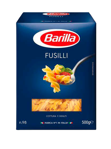 Pasta Fusilli nº 98 Barilla 500g