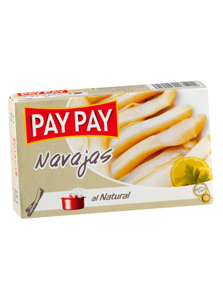 Pay Pay Navajas Al Natural, 115 g