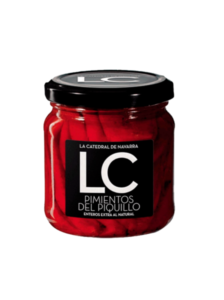 Pimientos del piquillo entero extra La Catedral de Navarra 190g