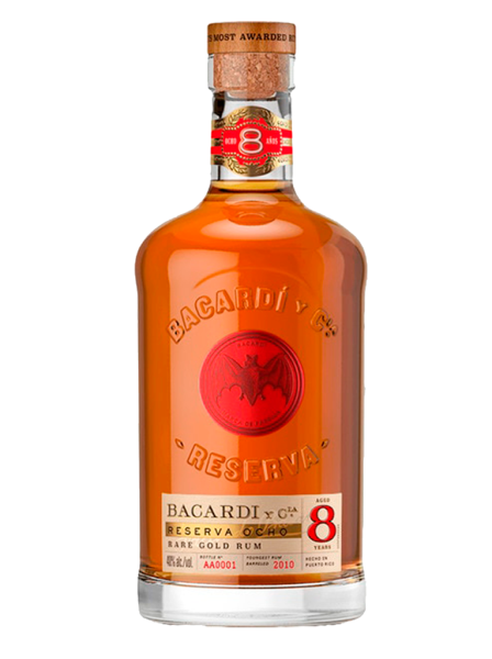 Ron Bacardi 8 Años 70 cl