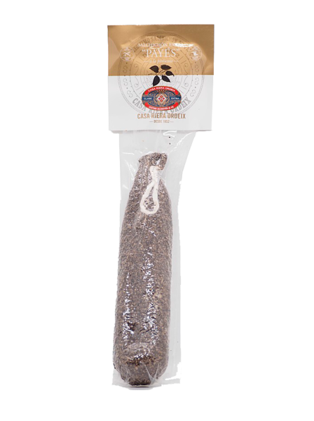 Salchichón con pimienta Riera Ordeix 300g pieza