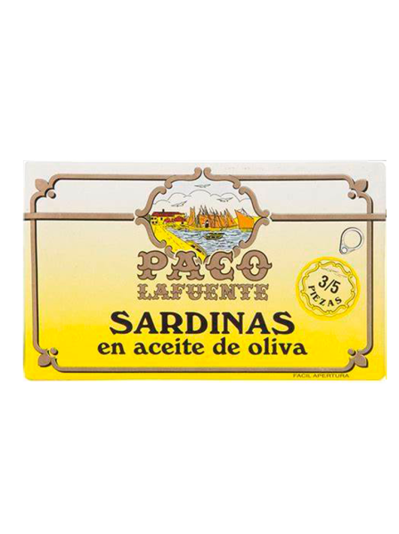 Sardina Paco Lafuente 35 aprox. 0.125 kg
