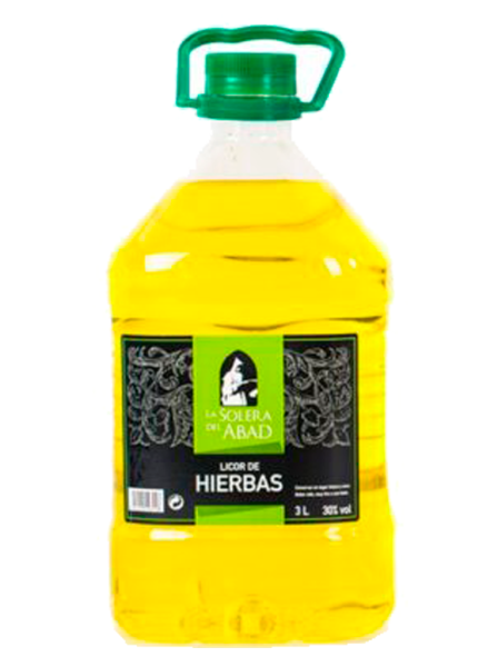 Solera Del Abad Orujo Hierbas Hierbas 3L 3 Litros