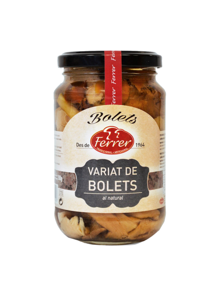 Assortiment de champignons au naturel Ferrer 200g