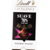 Tablete de chocolate negro 70% suave Lindt Excellence 100g