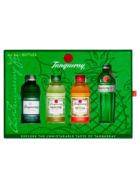 Tanqueray Explorer Pack 4 X X 5Cl 20 cl