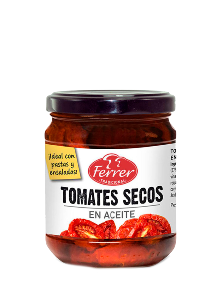 Tomates Secos en aceite Ferrer 180g