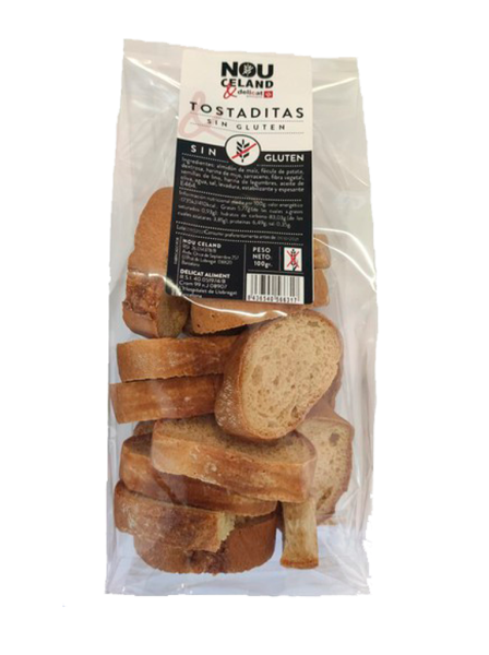 Tostaditas sin gluten Espiga Blanca 100g