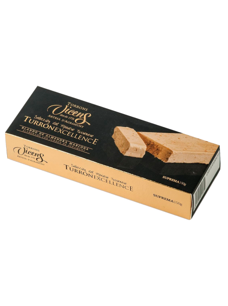 Turrón blando de almendra Vicens Excellence 150g
