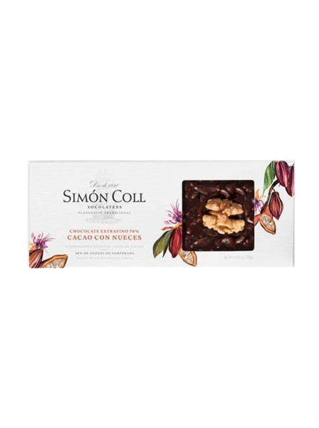 Turrón chocolat aux noix – Simón Coll 250g