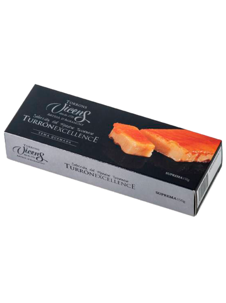 Turrón Yema Quemada Vicens Excellence 150g
