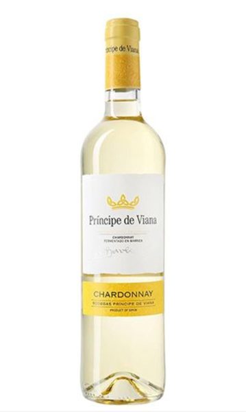 Vino Blanco Príncipe de Viana Chardonnay