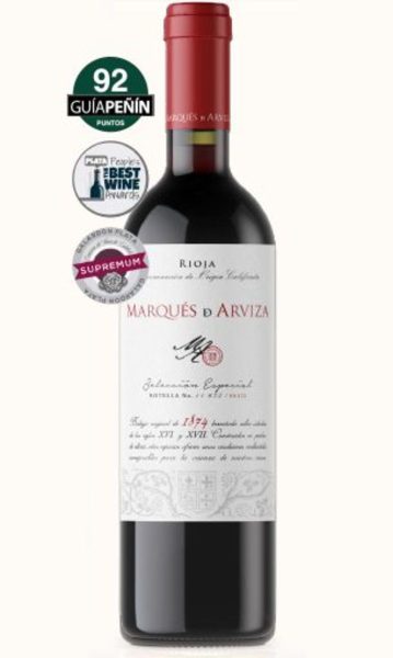 Vino Tinto Marqués de Arviza Selección Especial