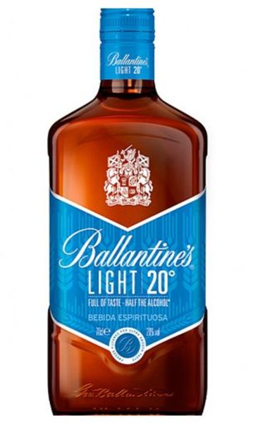 Whisky Ballantines Light