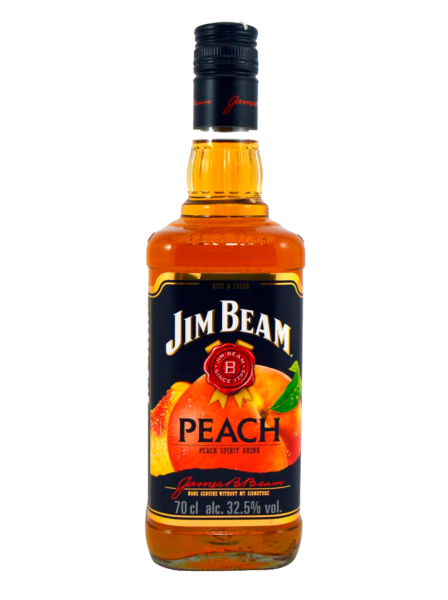 Whisky Jim Beam Peach, 70 cl – 32,5º